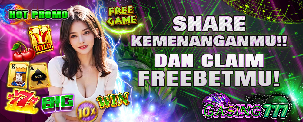 PROMO FREEBET SHARE KEMENANGAN!!!